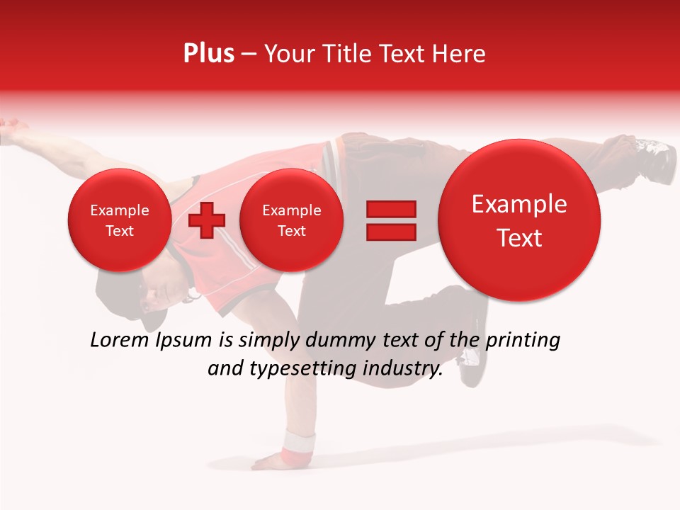Jump Motion Style PowerPoint Template
