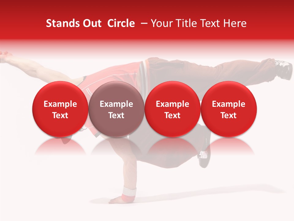 Jump Motion Style PowerPoint Template