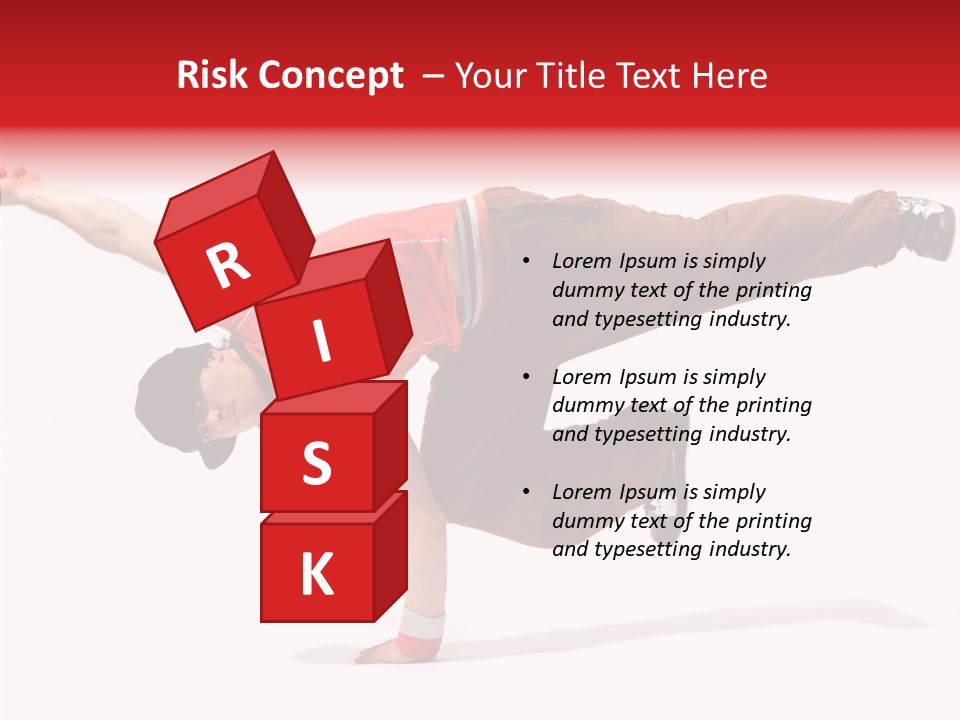 Jump Motion Style PowerPoint Template