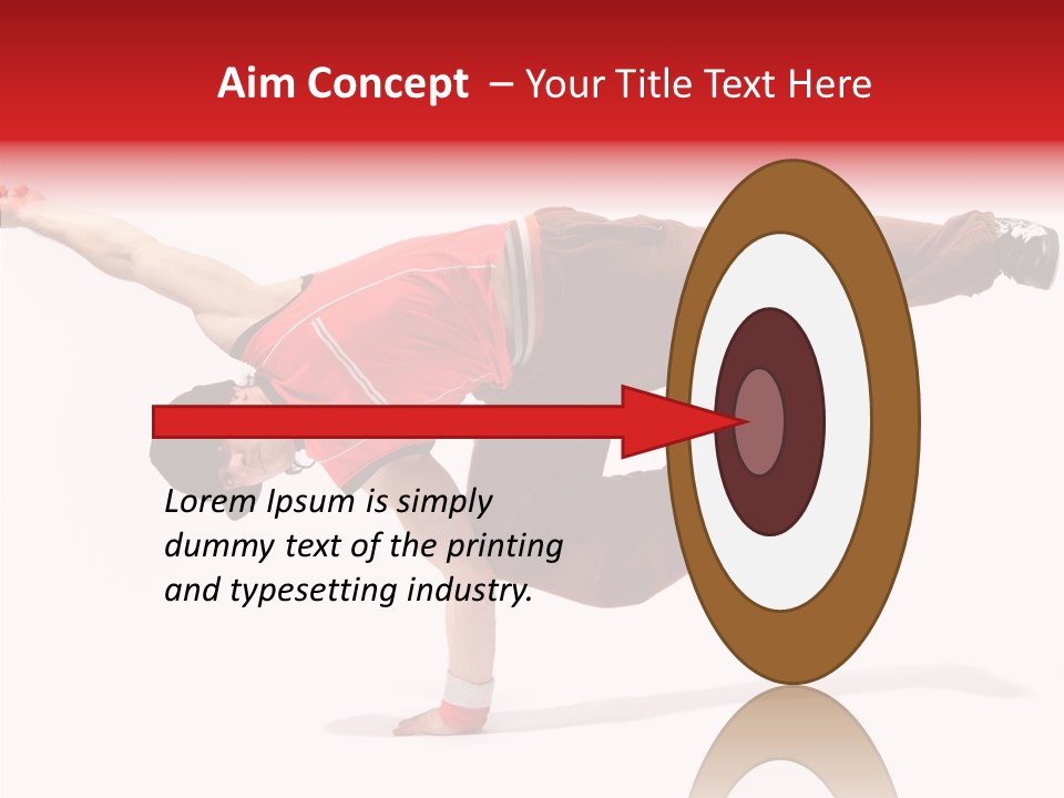 Jump Motion Style PowerPoint Template