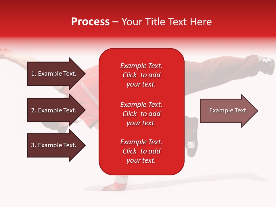 Jump Motion Style PowerPoint Template