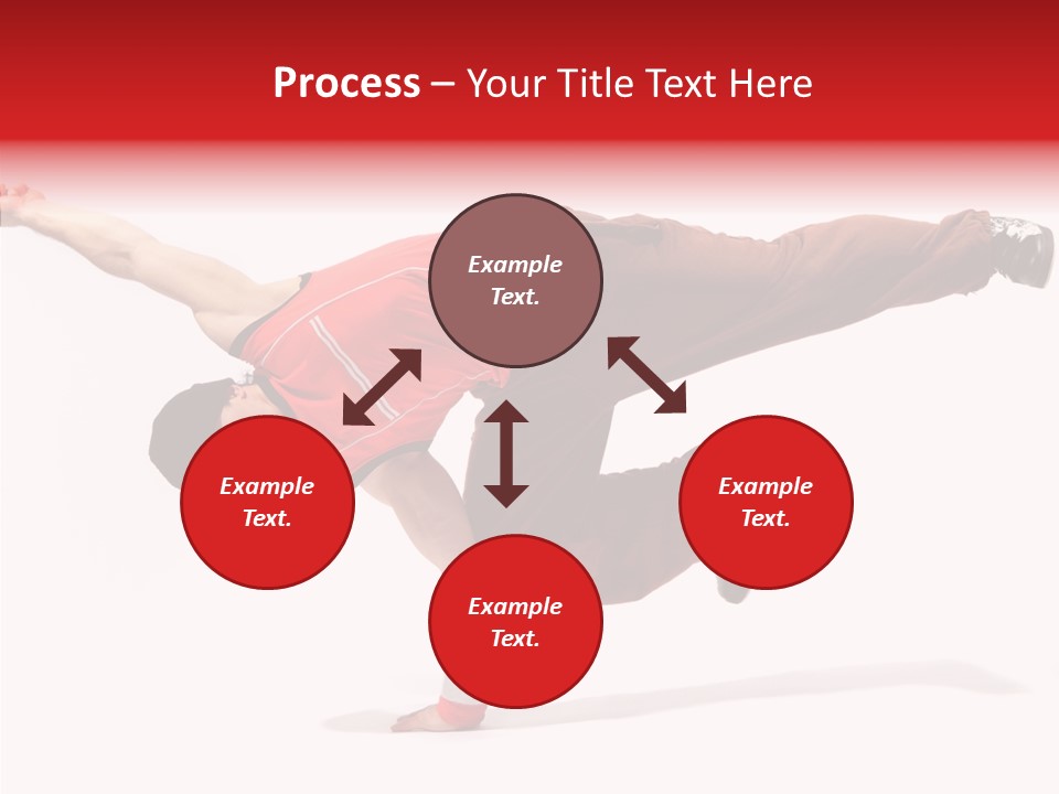 Jump Motion Style PowerPoint Template