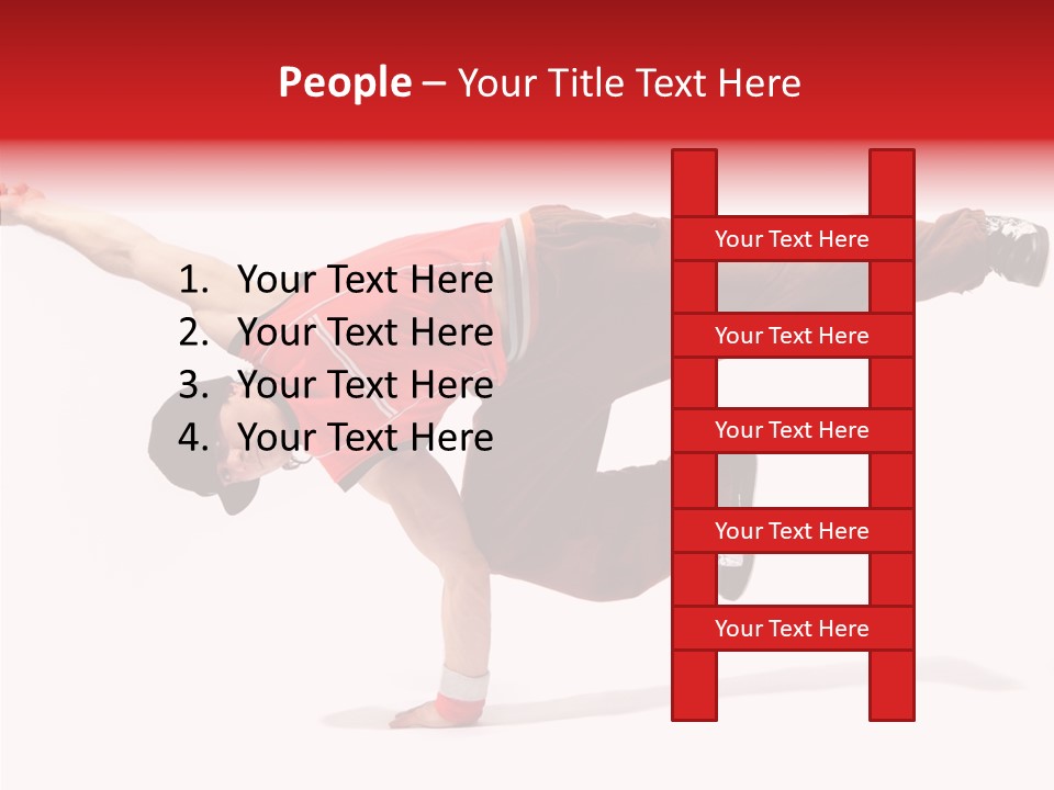 Jump Motion Style PowerPoint Template