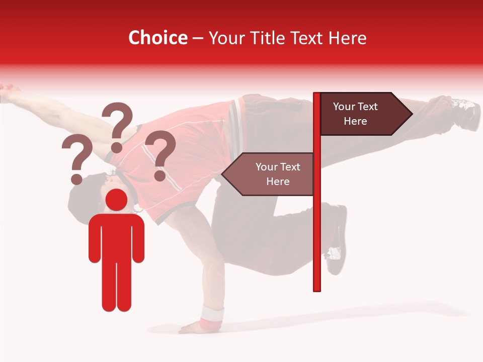 Jump Motion Style PowerPoint Template