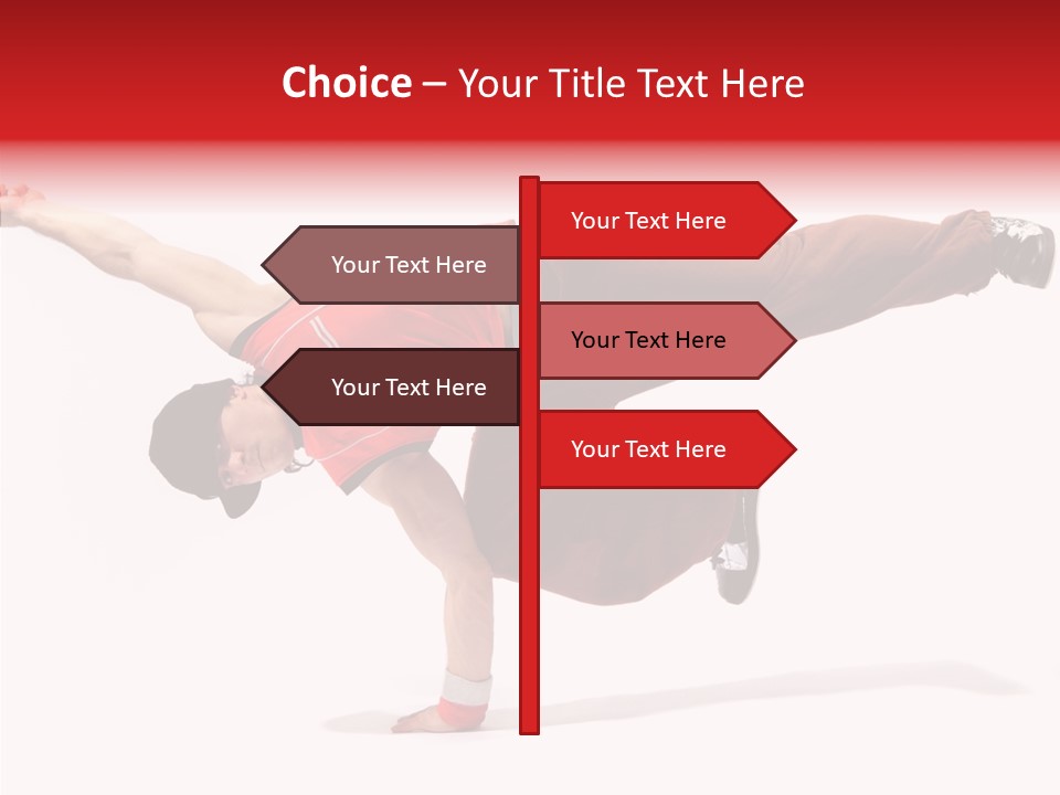 Jump Motion Style PowerPoint Template