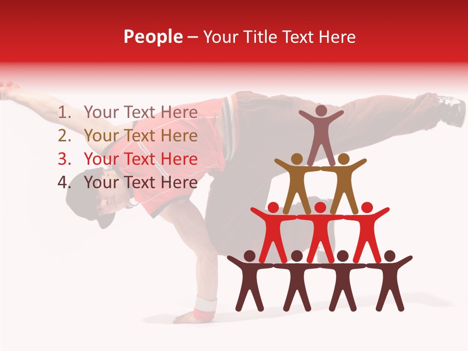 Jump Motion Style PowerPoint Template