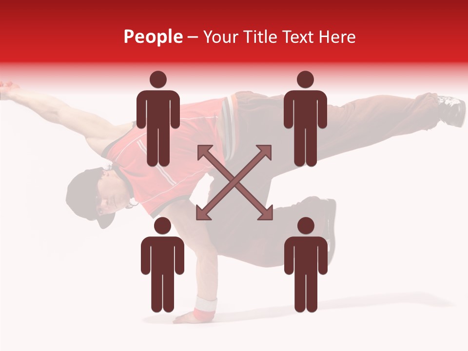 Jump Motion Style PowerPoint Template