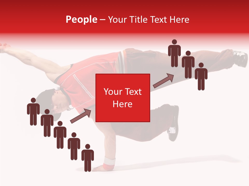 Jump Motion Style PowerPoint Template