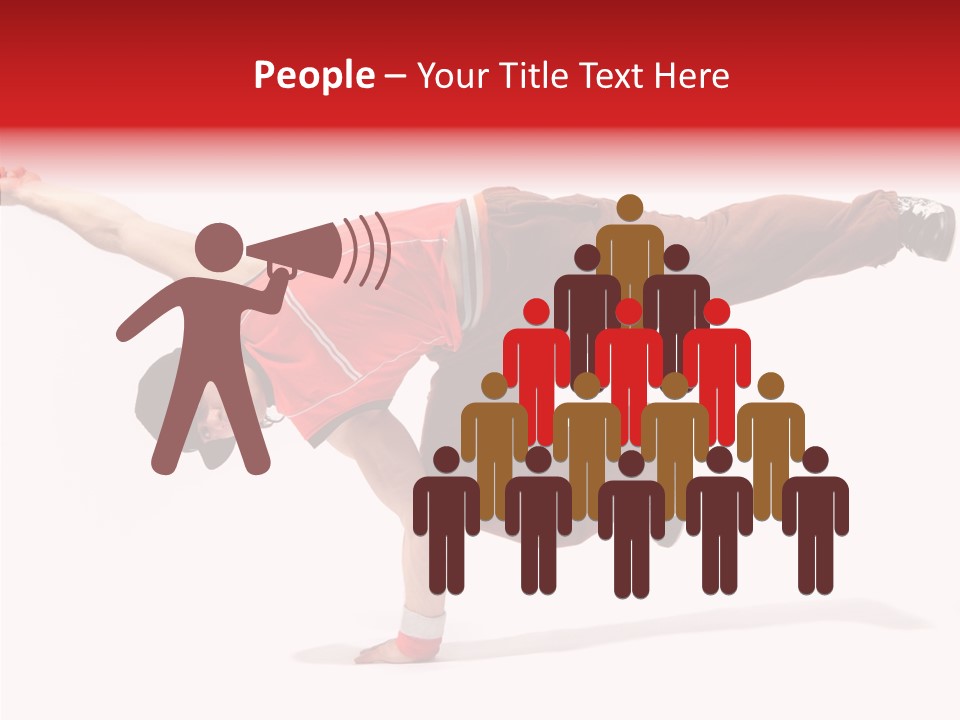 Jump Motion Style PowerPoint Template