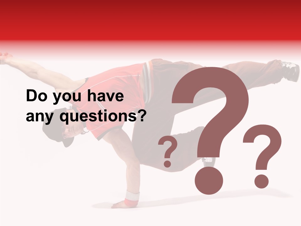 Jump Motion Style PowerPoint Template