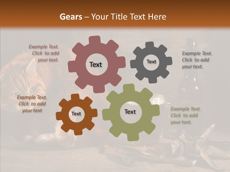 Yummy Food Sacking PowerPoint Template