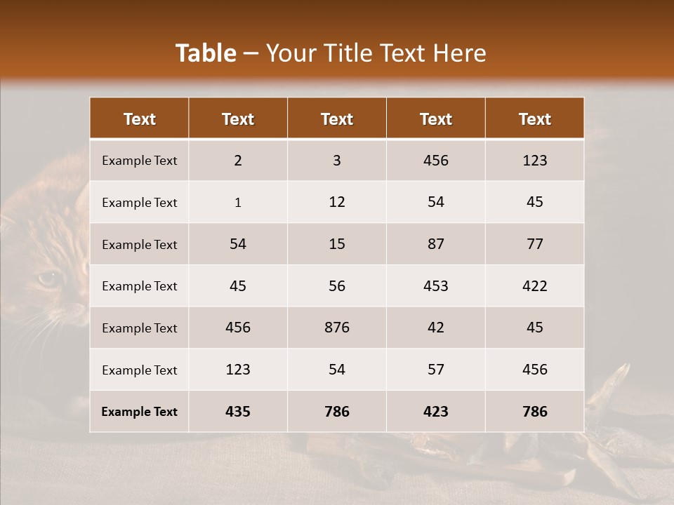 Yummy Food Sacking PowerPoint Template