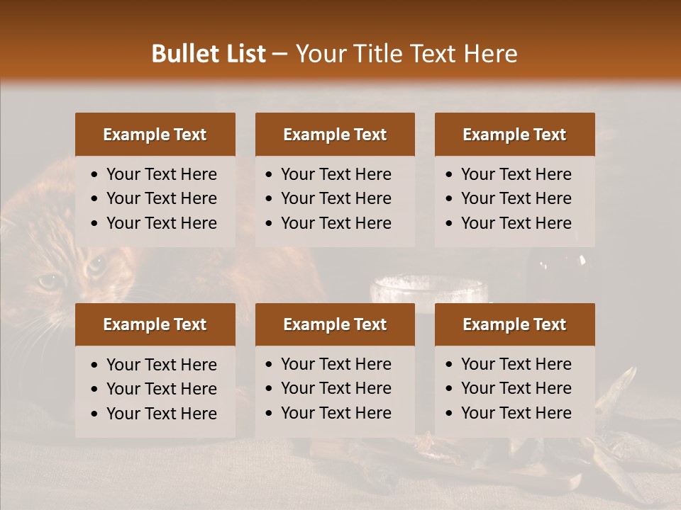 Yummy Food Sacking PowerPoint Template