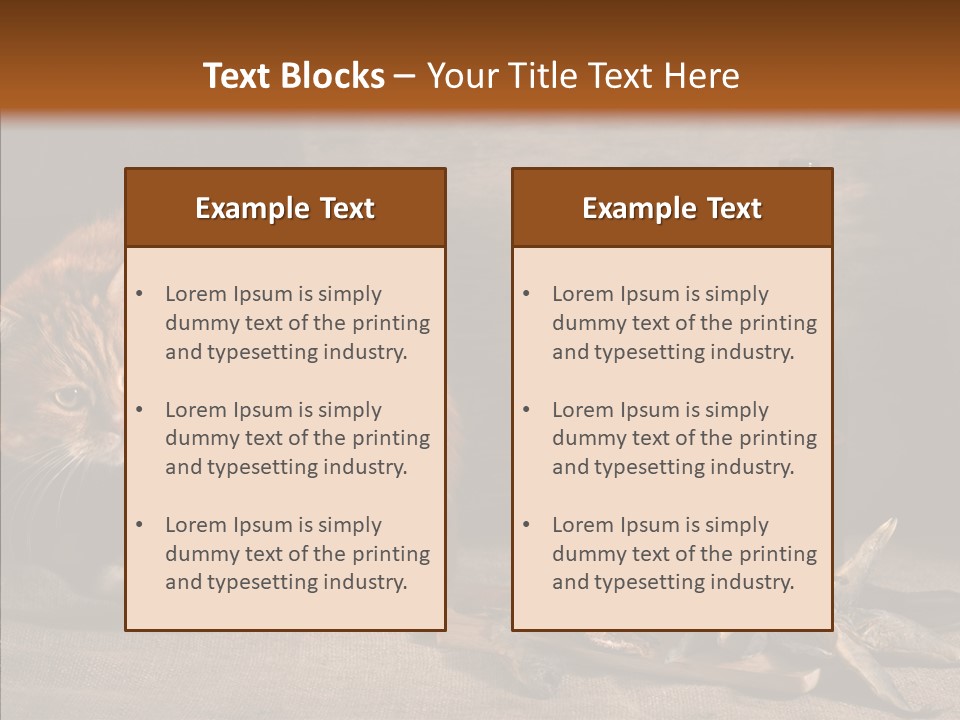 Yummy Food Sacking PowerPoint Template