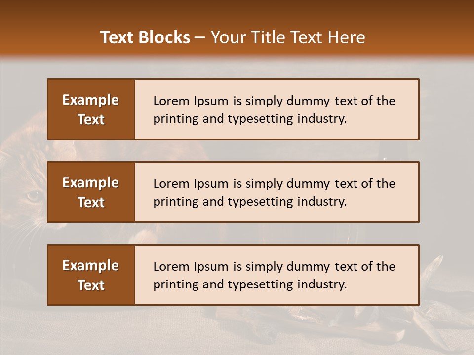Yummy Food Sacking PowerPoint Template