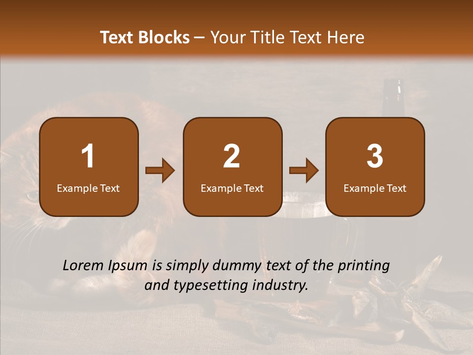 Yummy Food Sacking PowerPoint Template