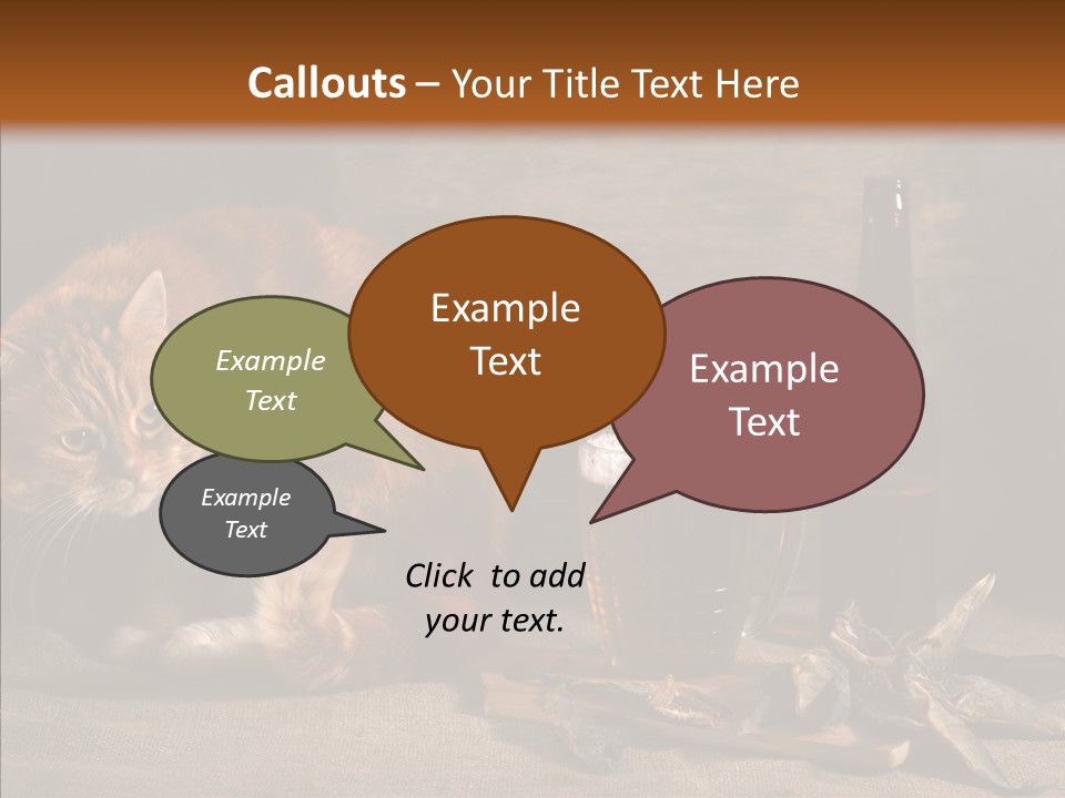 Yummy Food Sacking PowerPoint Template