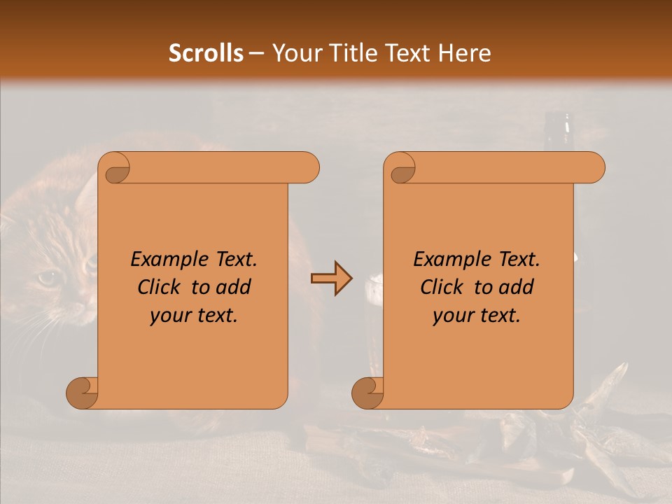 Yummy Food Sacking PowerPoint Template