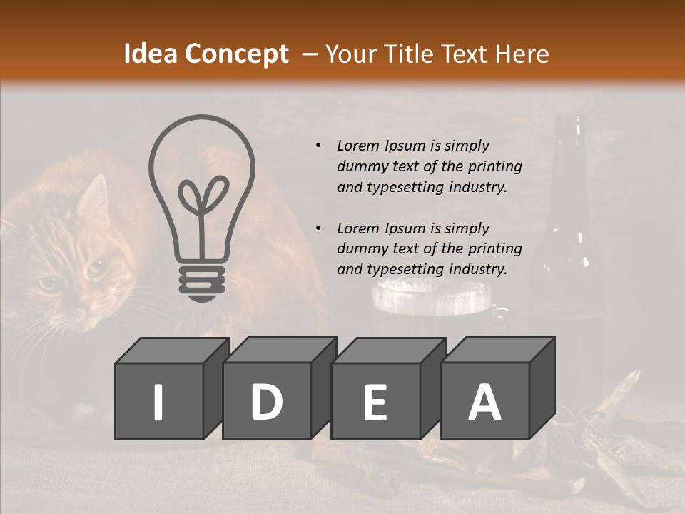 Yummy Food Sacking PowerPoint Template