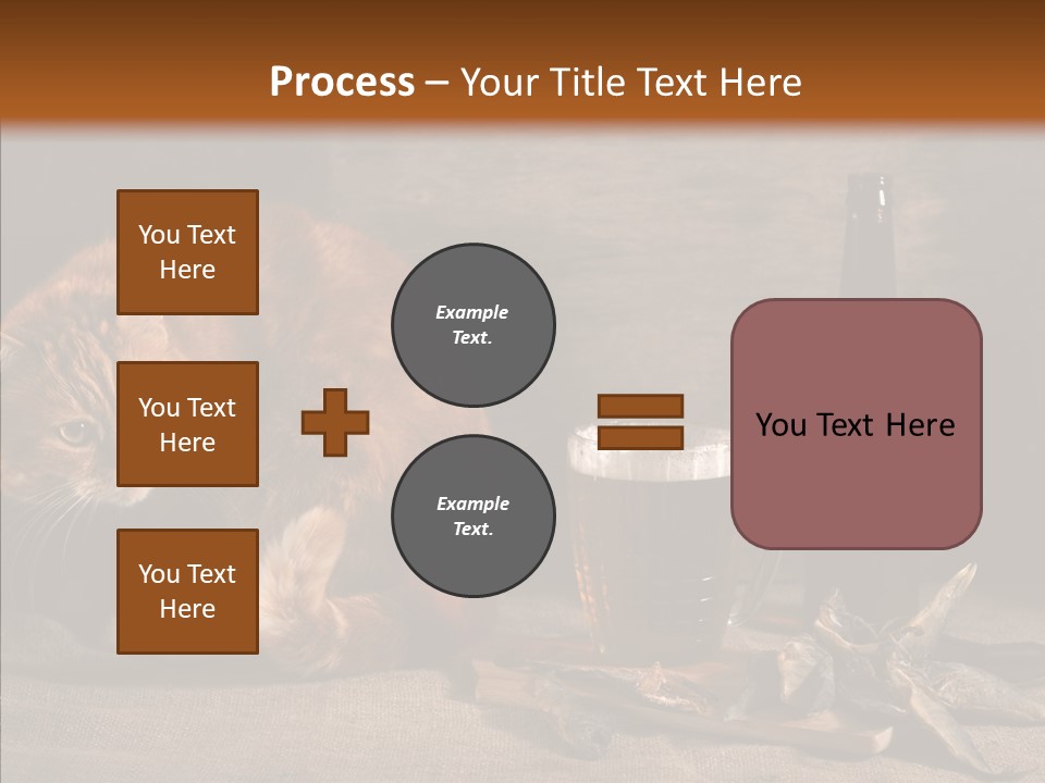 Yummy Food Sacking PowerPoint Template