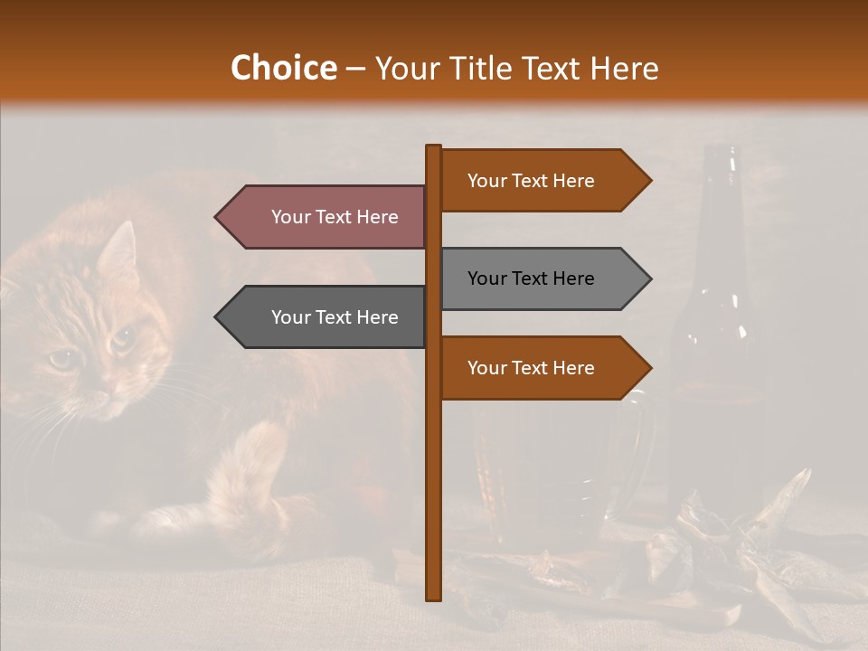 Yummy Food Sacking PowerPoint Template