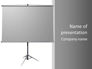 Conference Discussion Screen PowerPoint Template