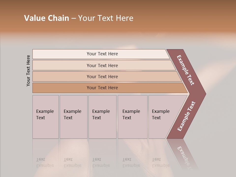 Female Person Posing PowerPoint Template