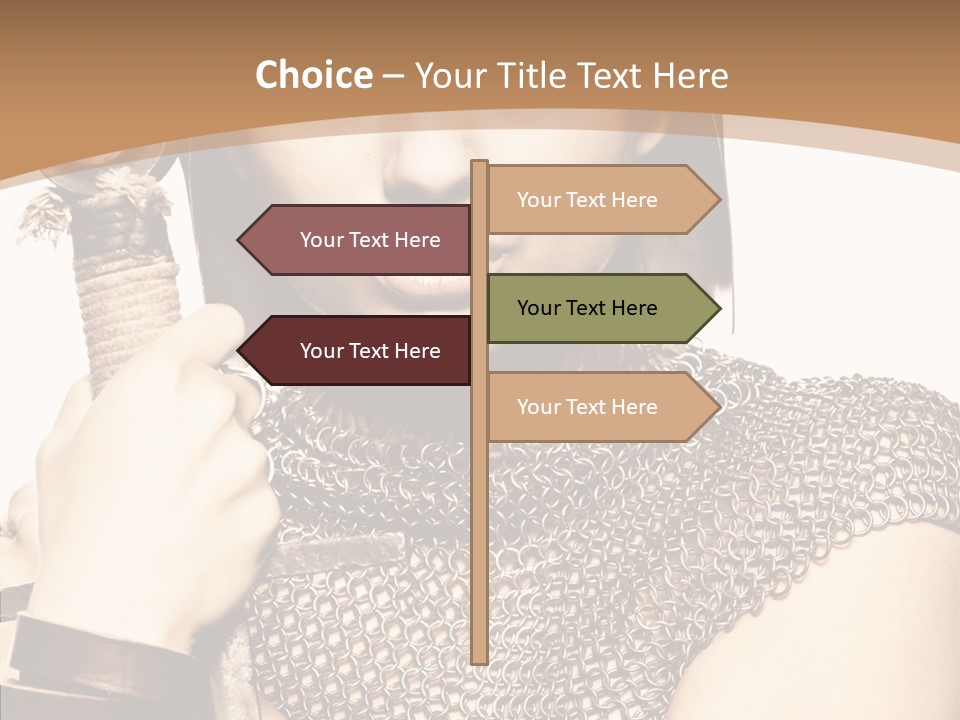 Battle Old Traditional PowerPoint Template