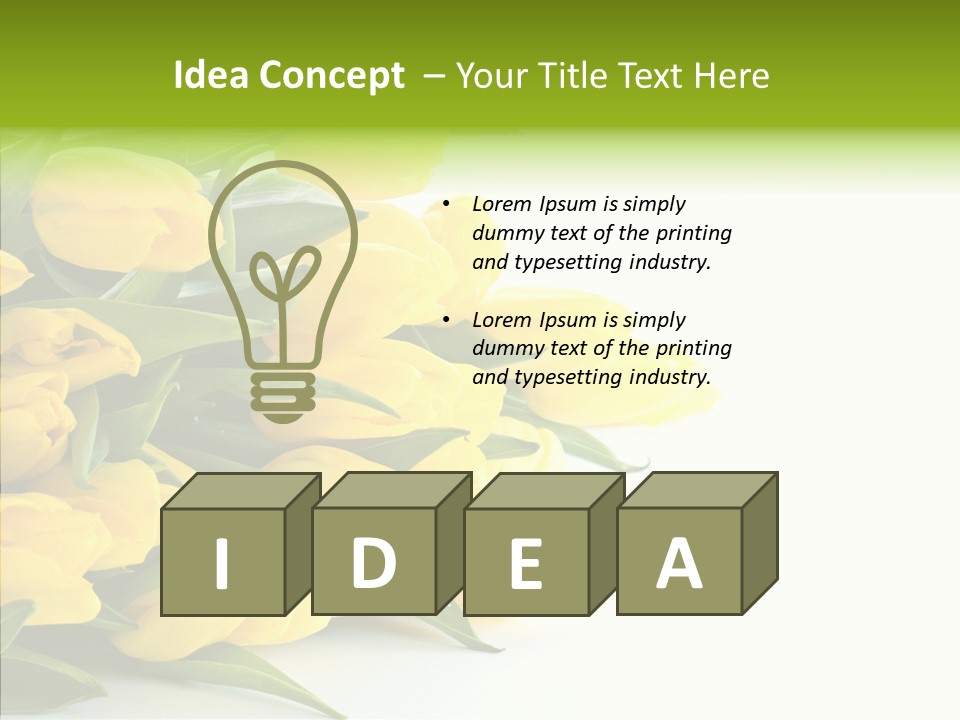 Space Bouquet Color PowerPoint Template