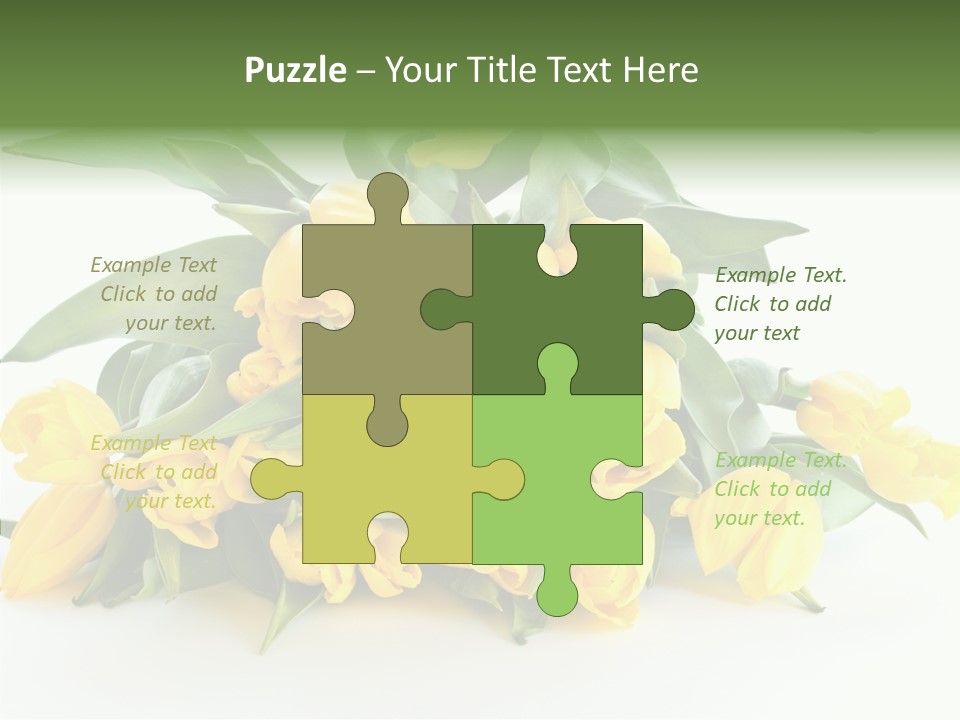 Tulip Romantic Pink PowerPoint Template