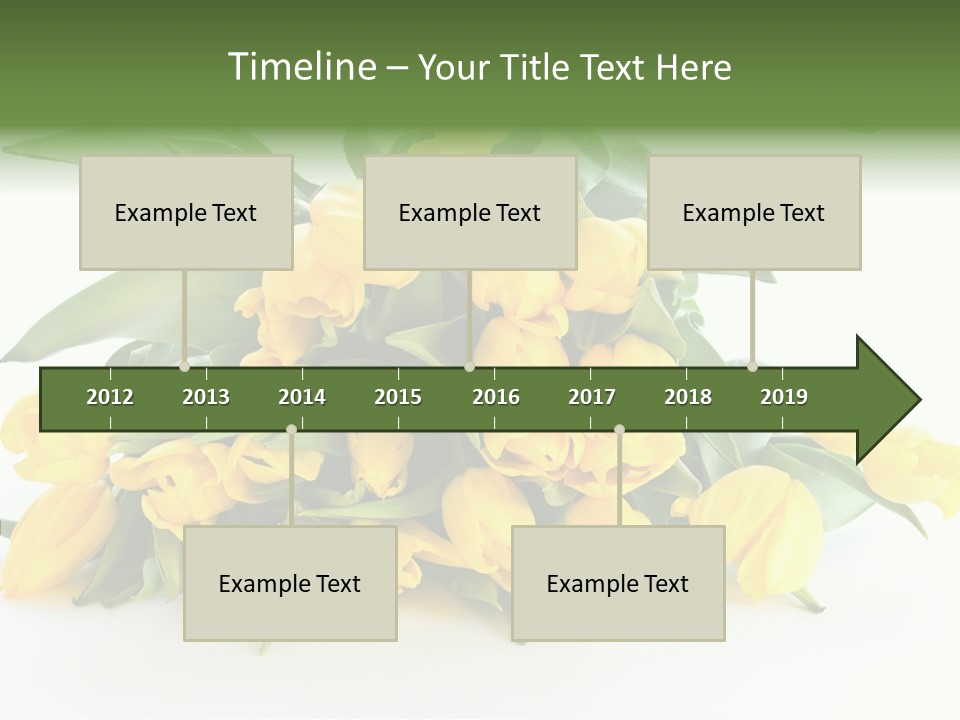 Tulip Romantic Pink PowerPoint Template