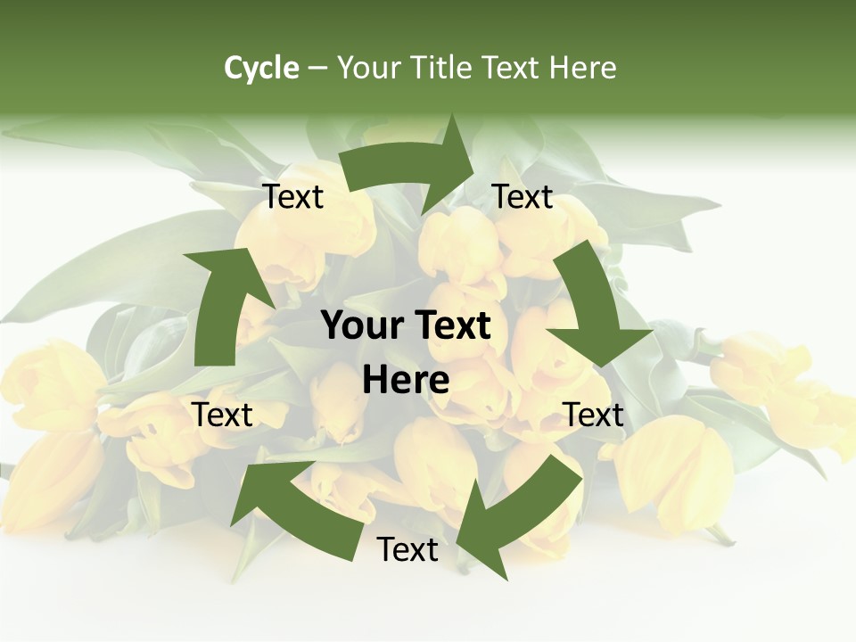 Tulip Romantic Pink PowerPoint Template