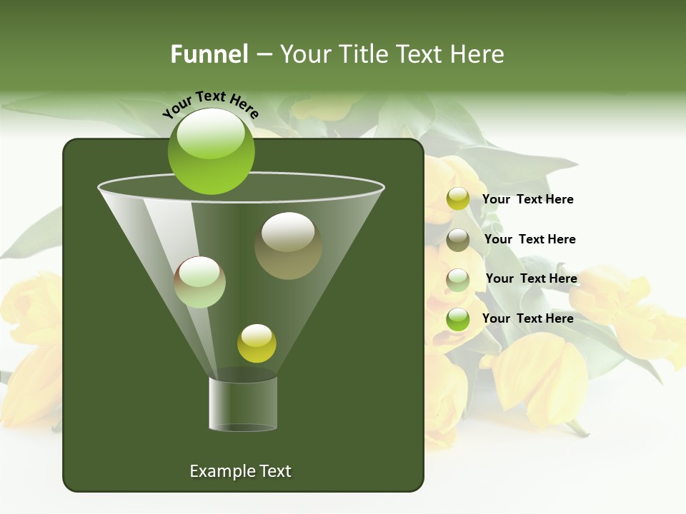 Tulip Romantic Pink PowerPoint Template