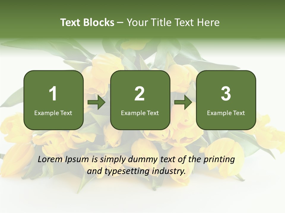 Tulip Romantic Pink PowerPoint Template