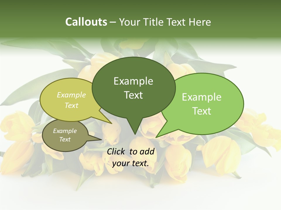 Tulip Romantic Pink PowerPoint Template