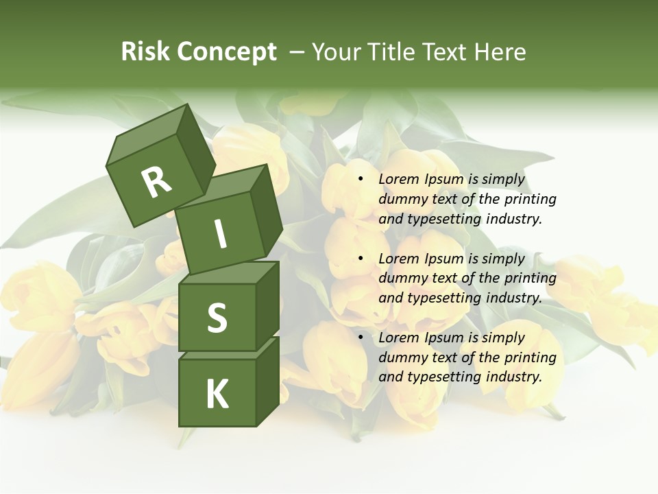 Tulip Romantic Pink PowerPoint Template