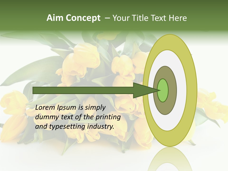 Tulip Romantic Pink PowerPoint Template