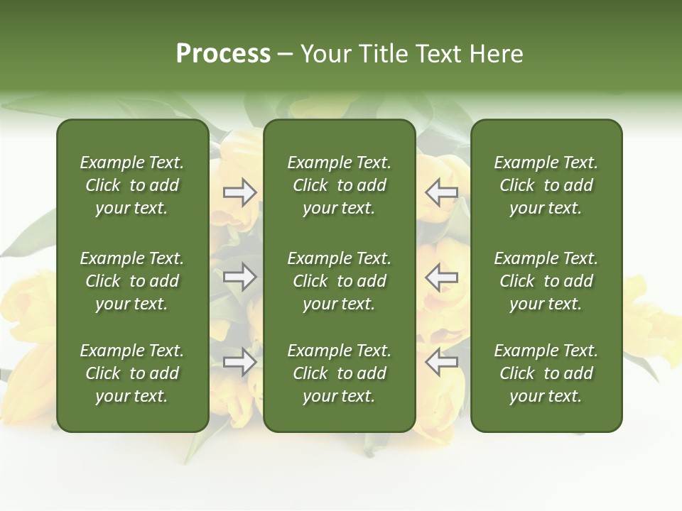 Tulip Romantic Pink PowerPoint Template
