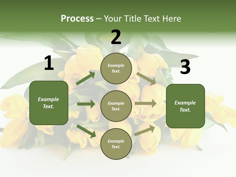 Tulip Romantic Pink PowerPoint Template