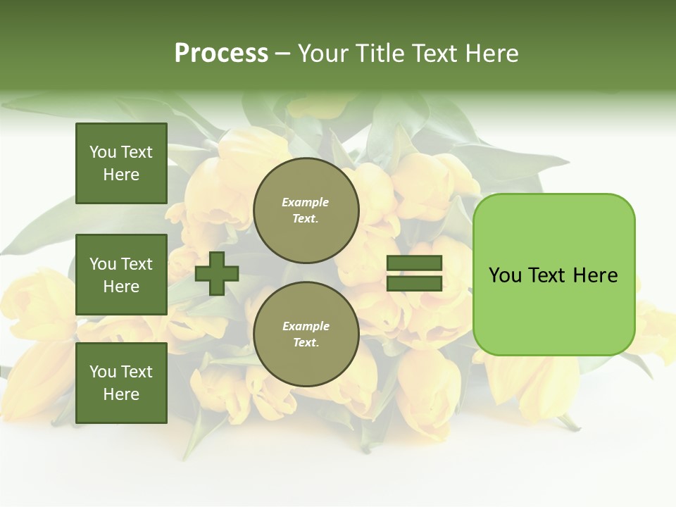 Tulip Romantic Pink PowerPoint Template