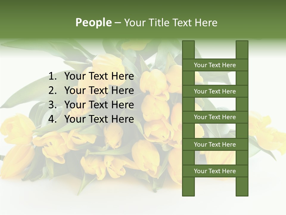 Tulip Romantic Pink PowerPoint Template