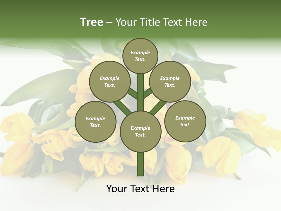 Tulip Romantic Pink PowerPoint Template