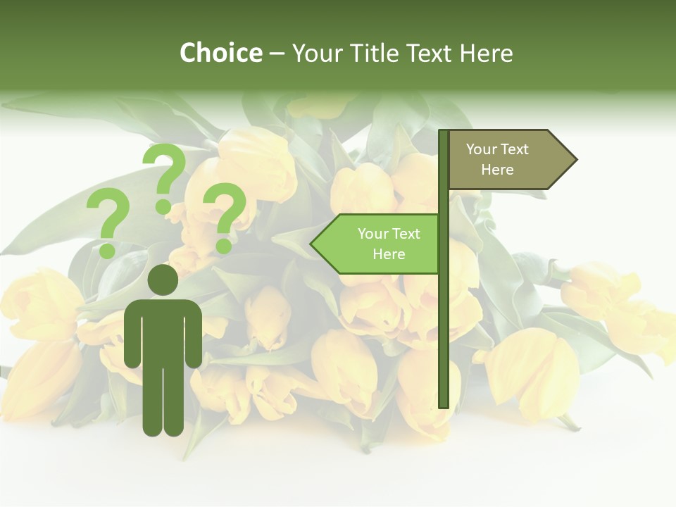 Tulip Romantic Pink PowerPoint Template