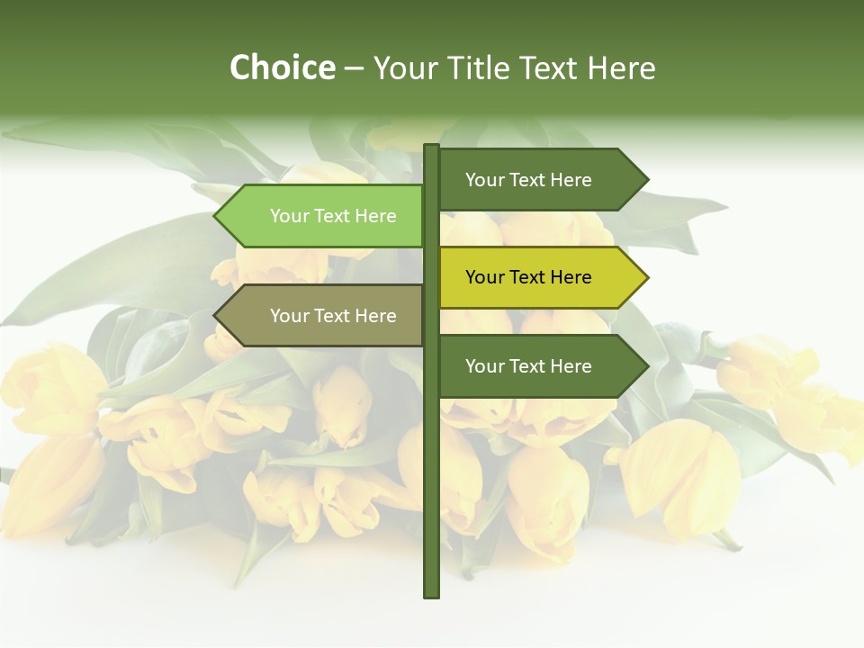 Tulip Romantic Pink PowerPoint Template