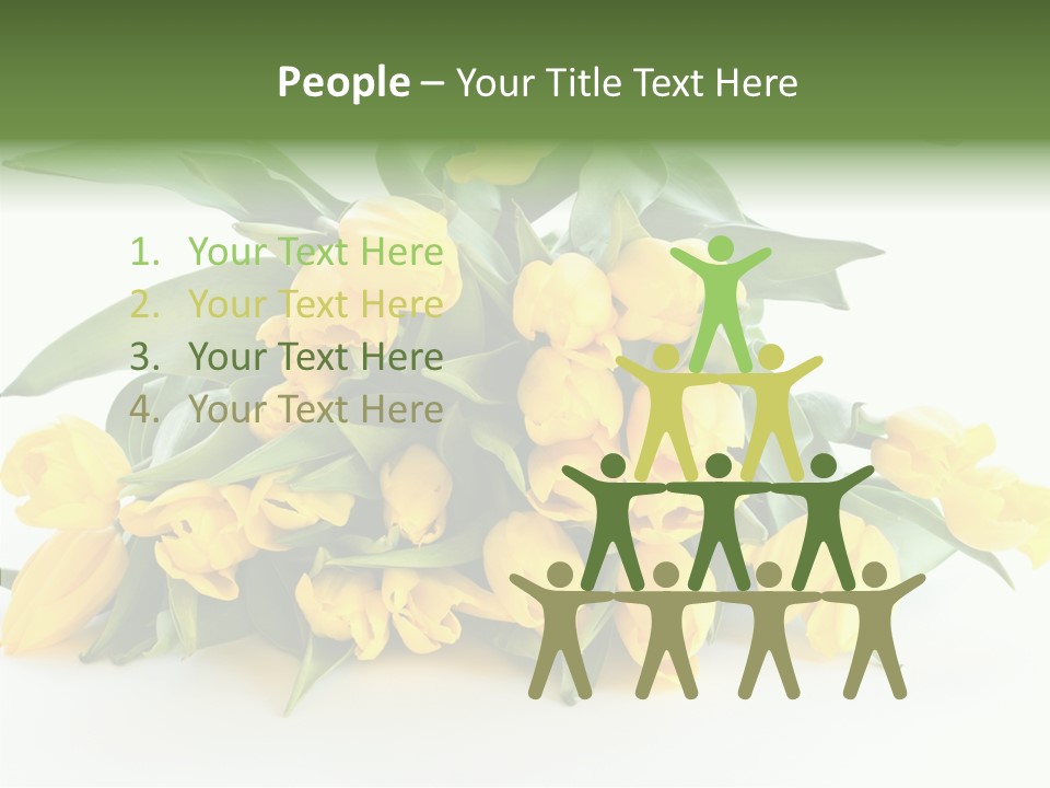 Tulip Romantic Pink PowerPoint Template