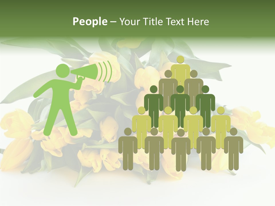 Tulip Romantic Pink PowerPoint Template