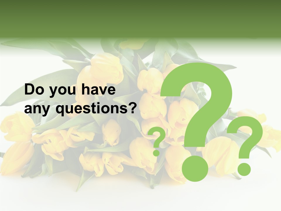 Tulip Romantic Pink PowerPoint Template