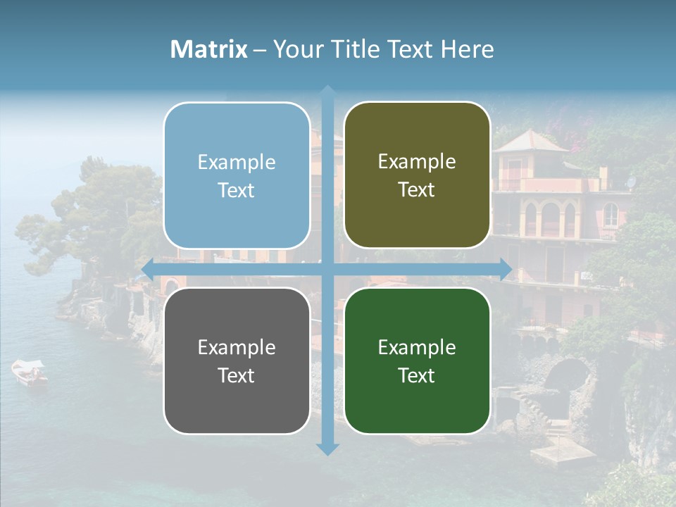 Chair Table Office PowerPoint Template