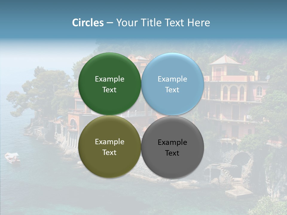 Chair Table Office PowerPoint Template