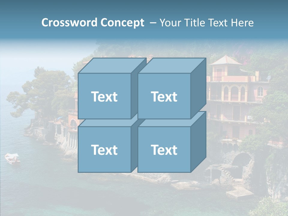 Chair Table Office PowerPoint Template